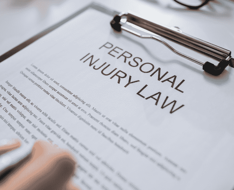 Personal injury law documents