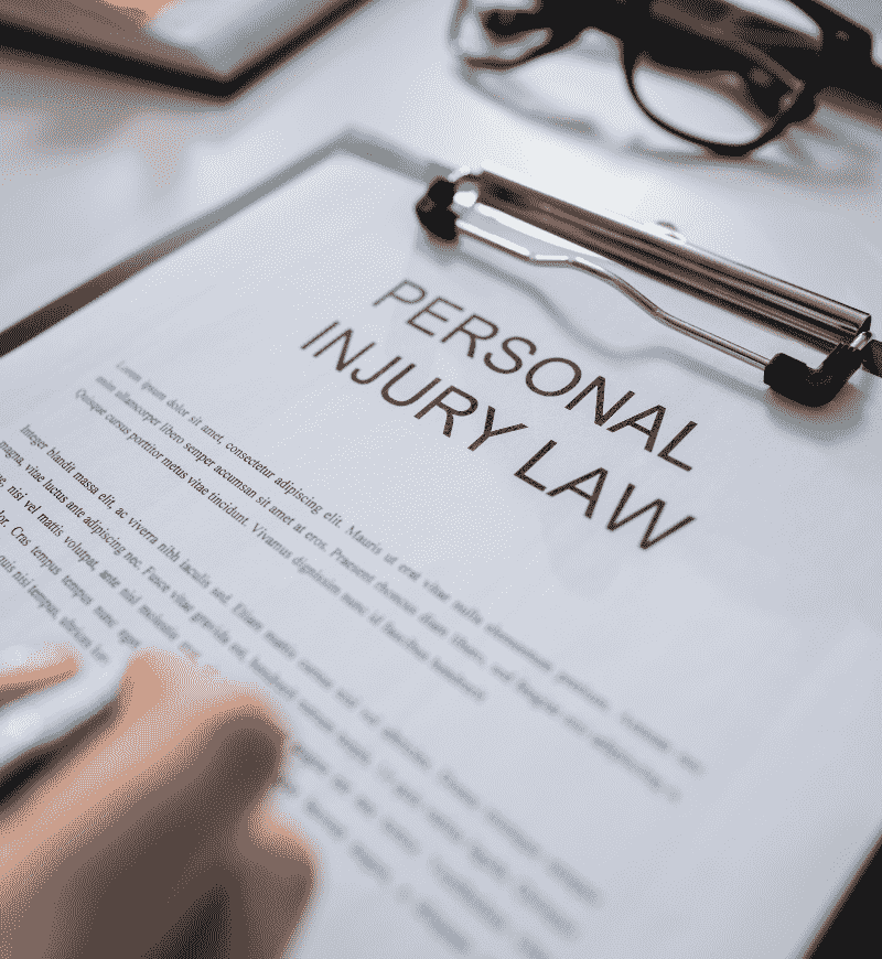 Personal injury law documents